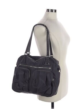 MZ Wallace Roxy Women's Black Nylon Tote Bag with Multiple Pockets